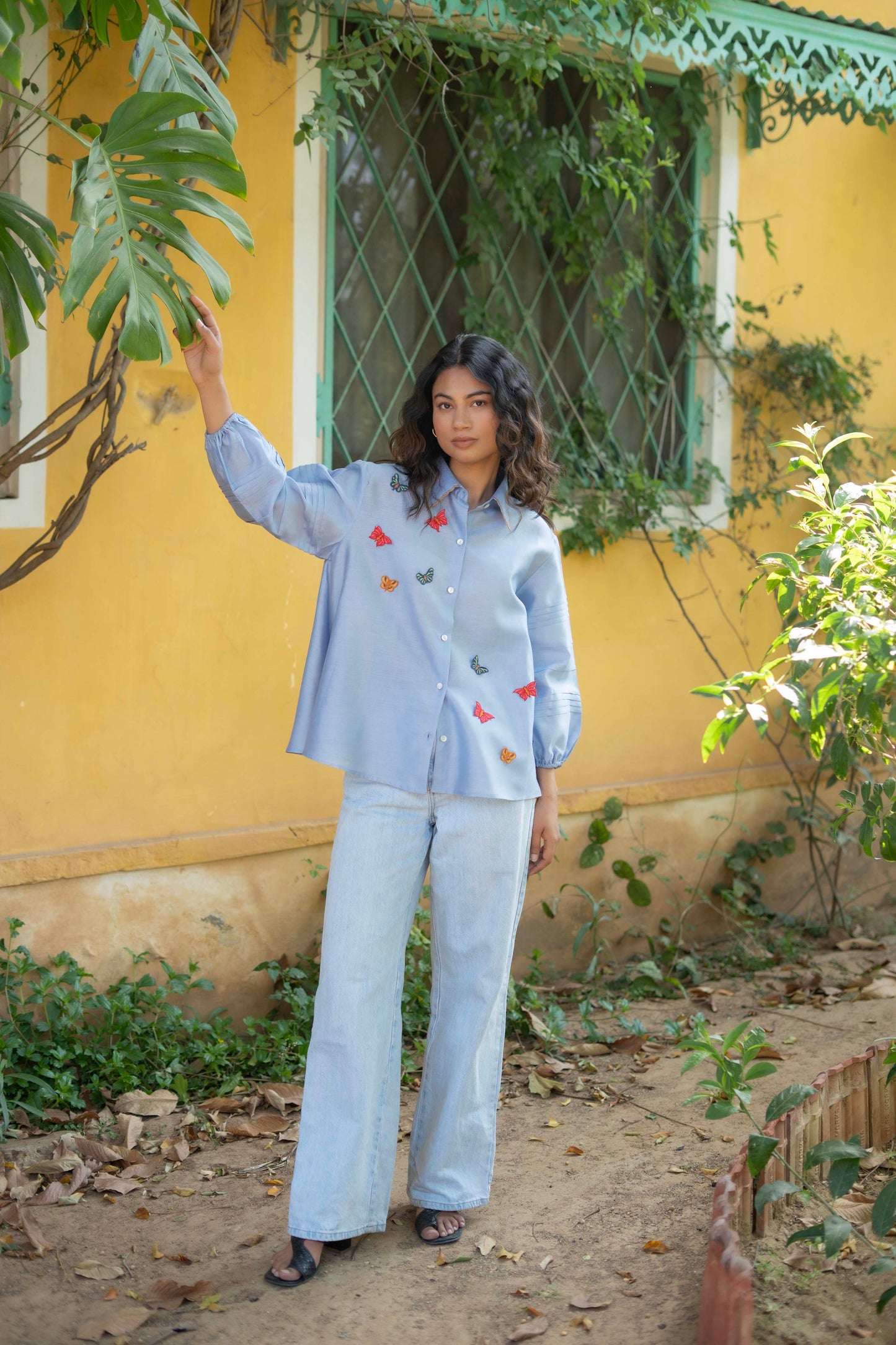 Flutter Shirt Cloud Blue