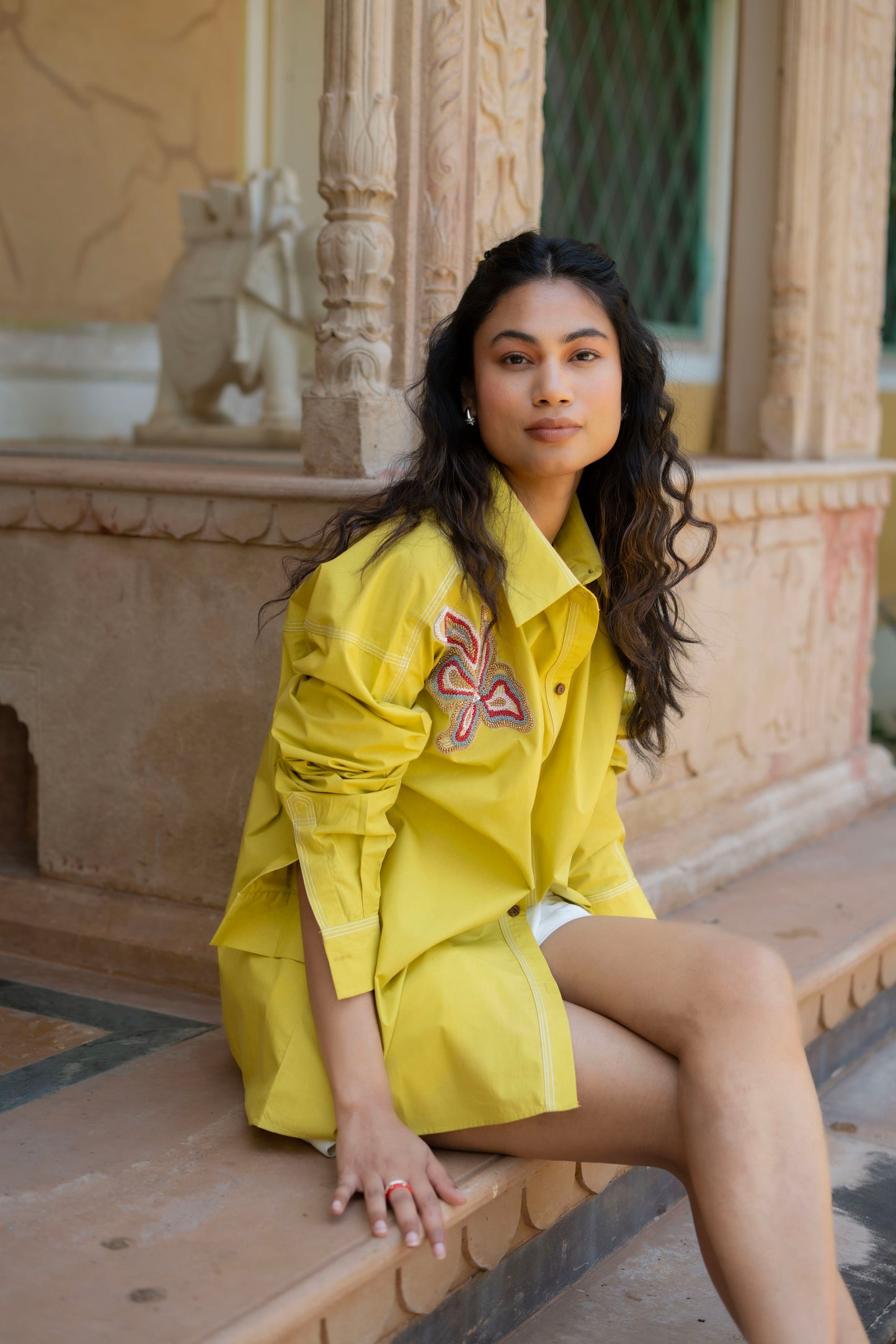 Sulfer Shirt Lime Yellow