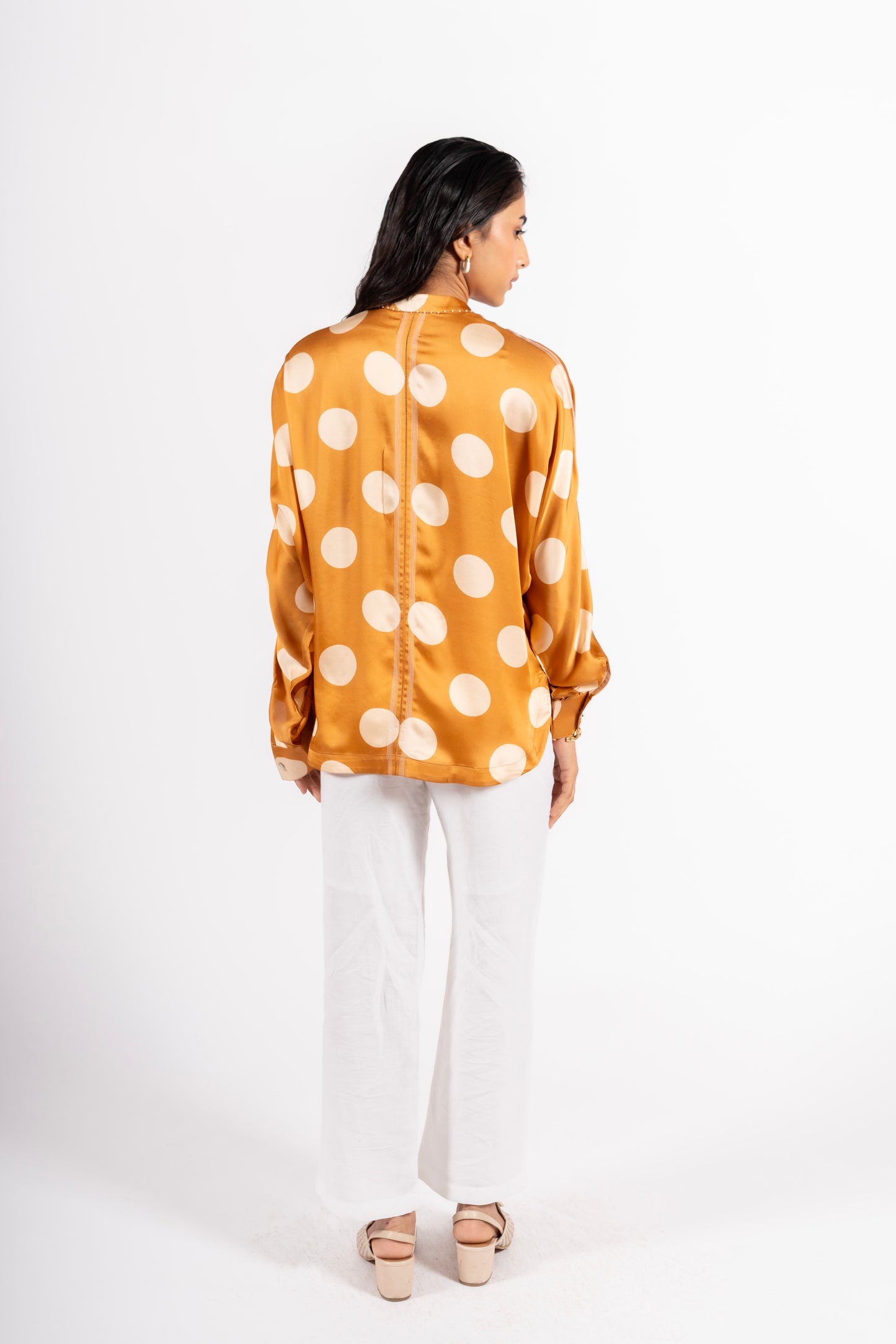 Vision Shirt Polka Yellow