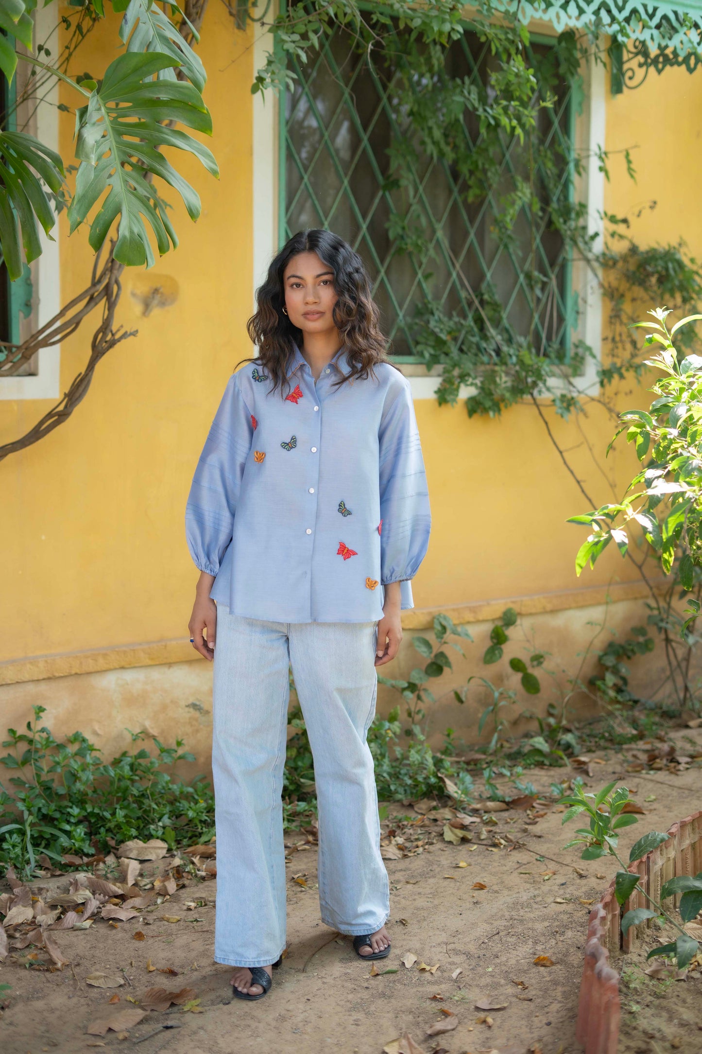Flutter Shirt Cloud Blue