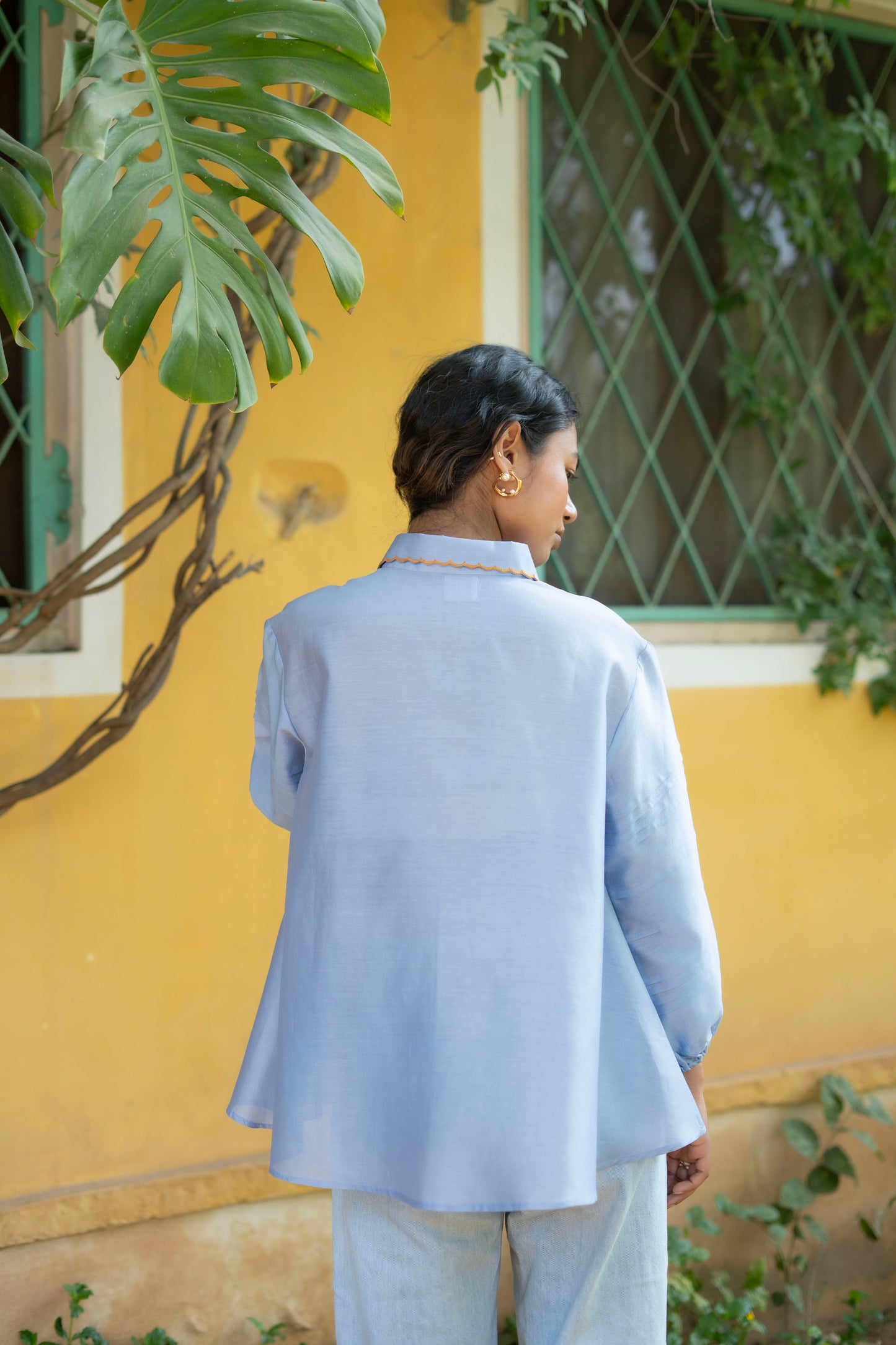 Flutter Shirt Cloud Blue