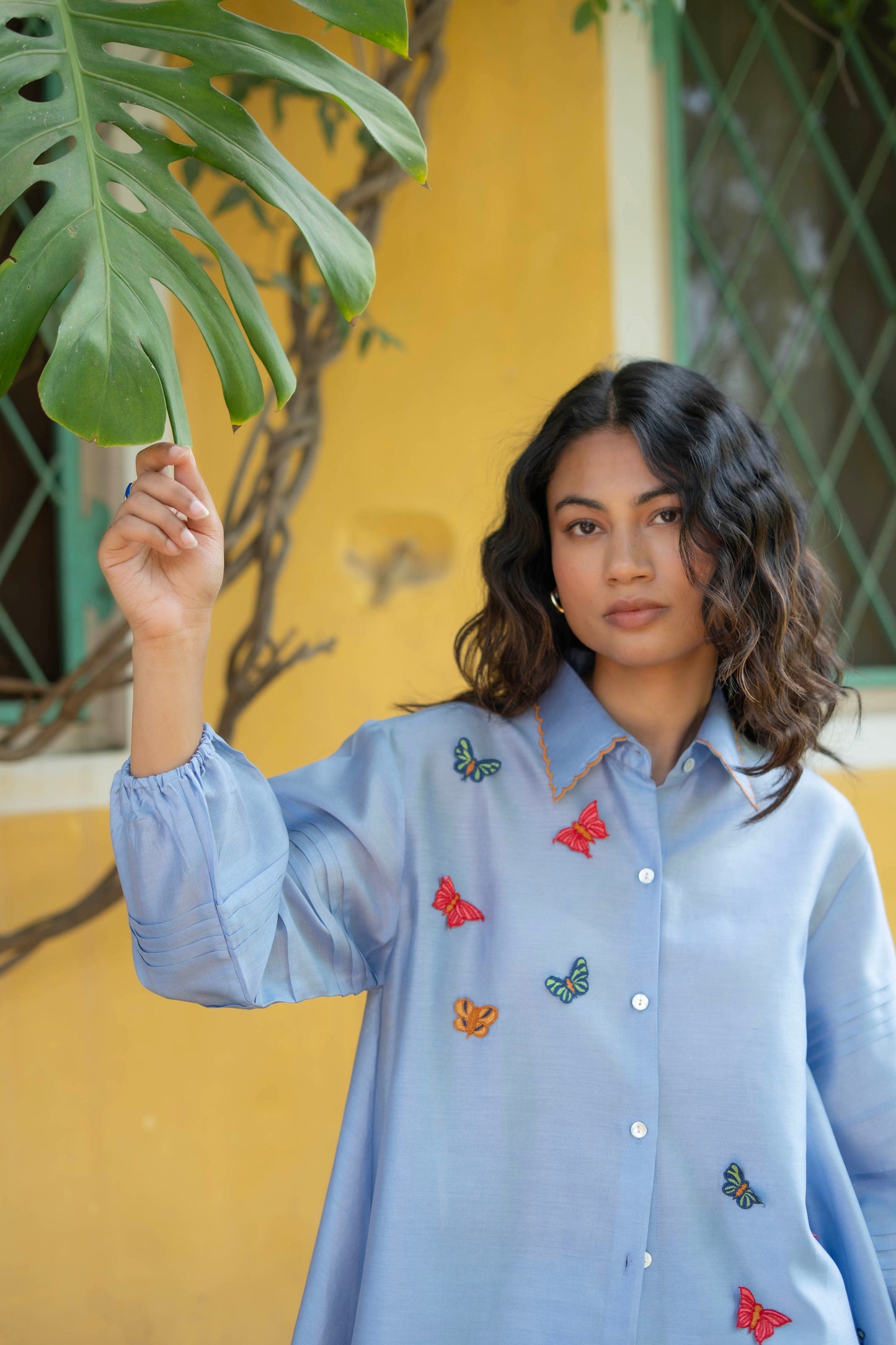 Flutter Shirt Cloud Blue