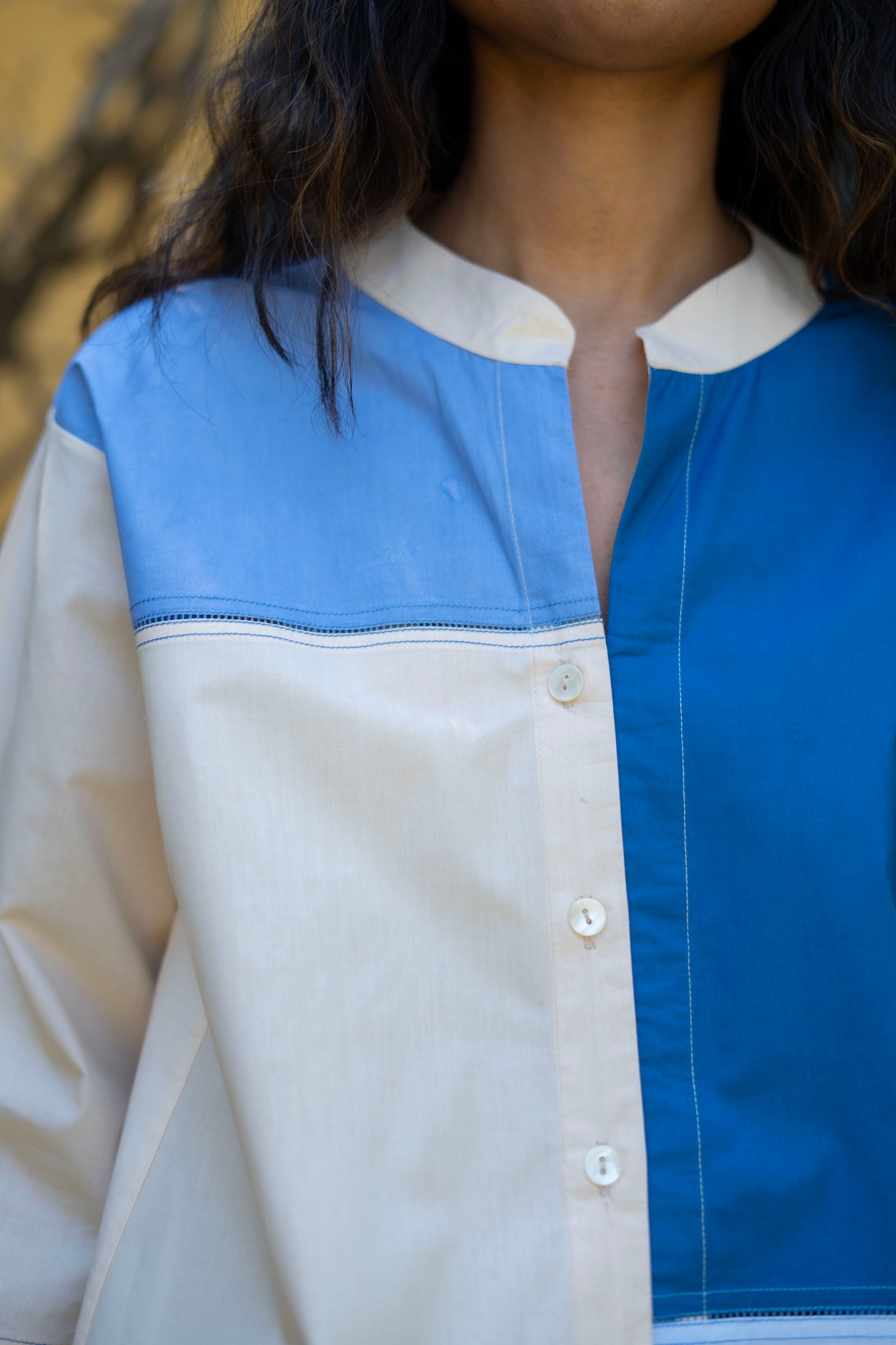 Olivia Shirt Cloud Blue