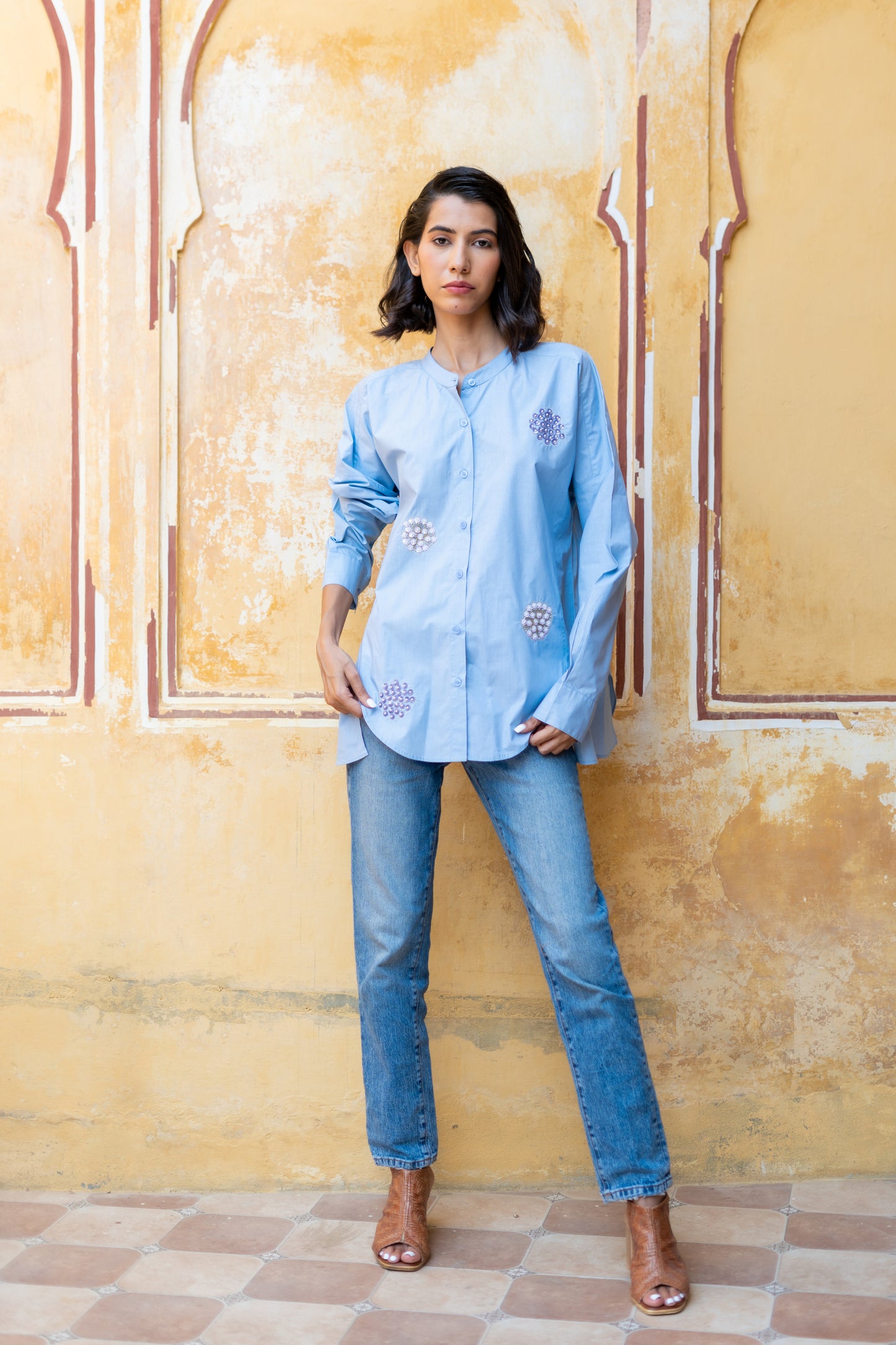 Jean Shirt Blue