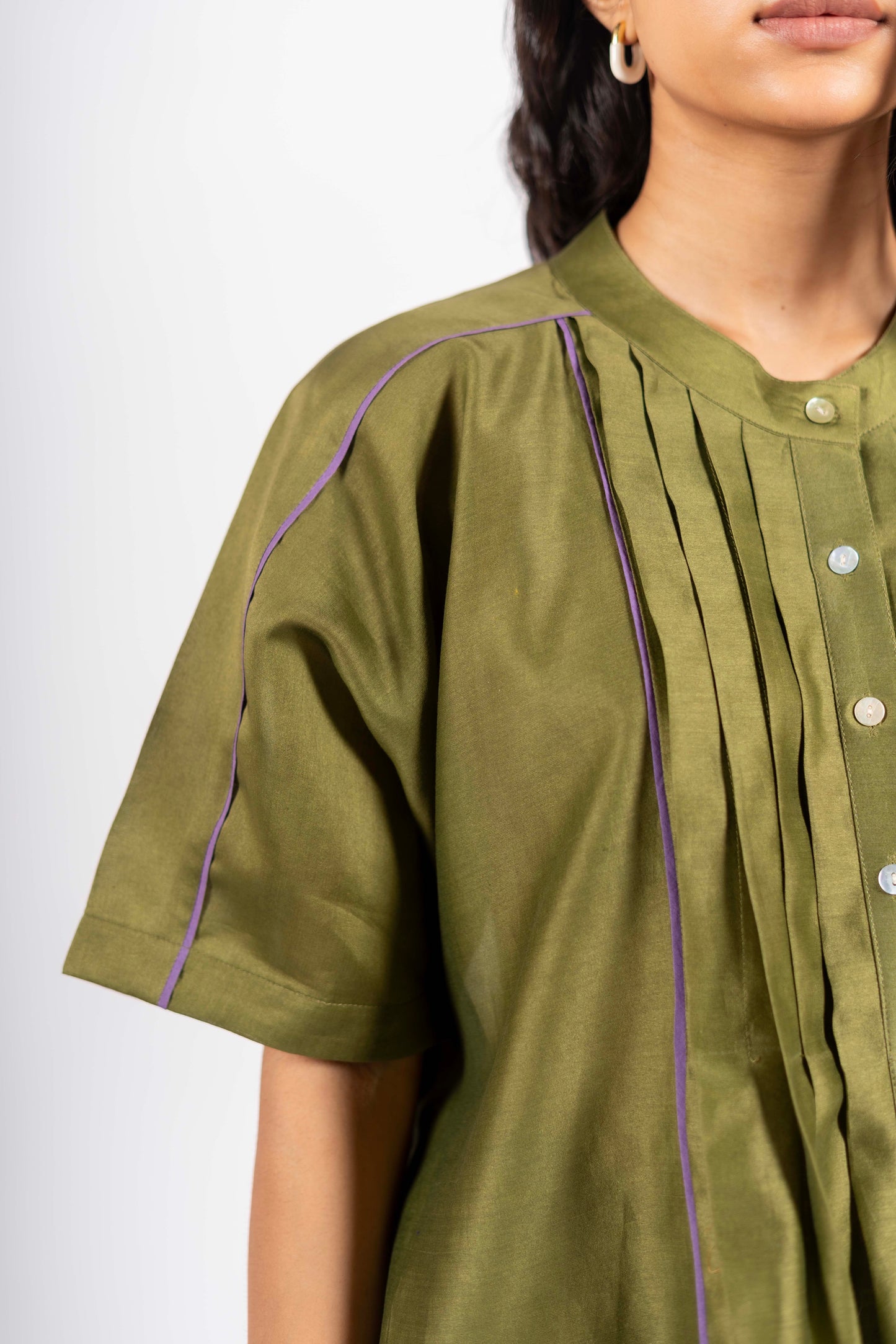 Rattle Shirt Khakhi Green