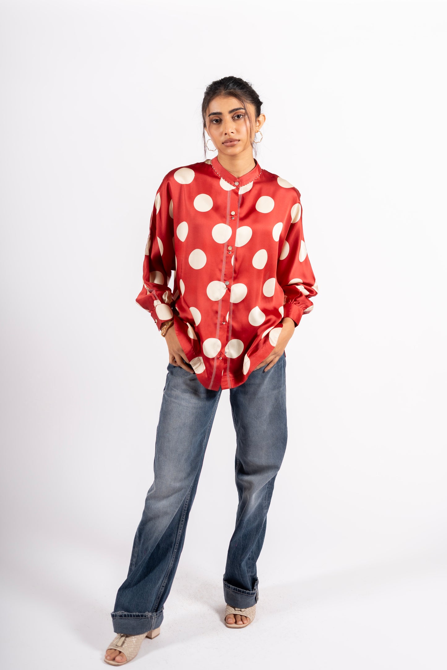 Vision Shirt Polka Red