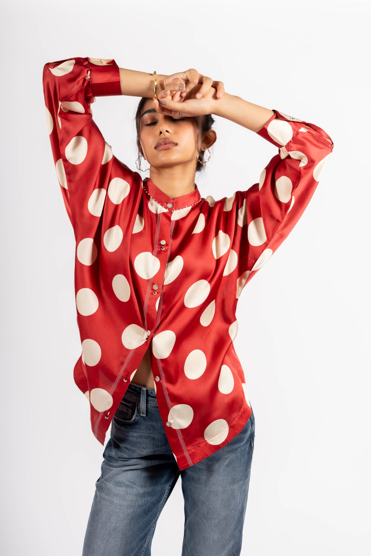 Vision Shirt Polka Red