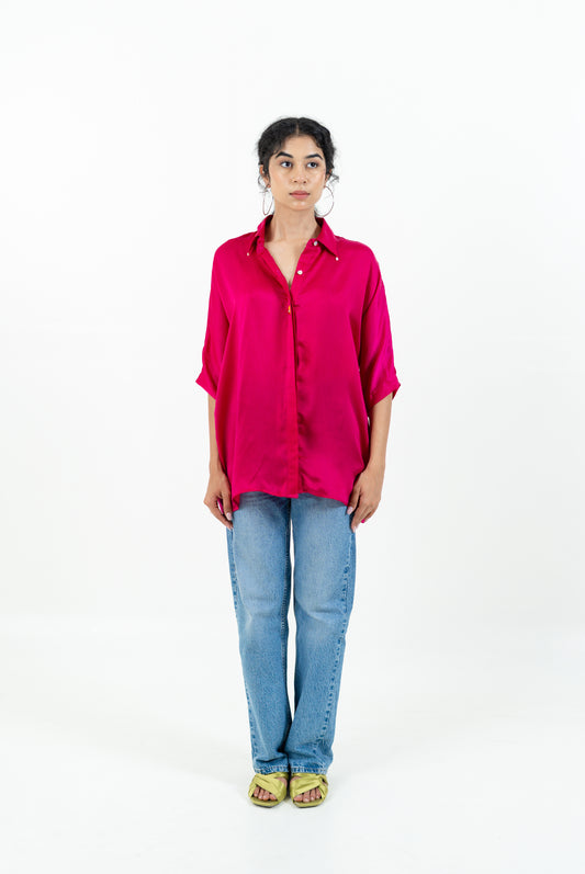 Moondust Shirt Fuchsia