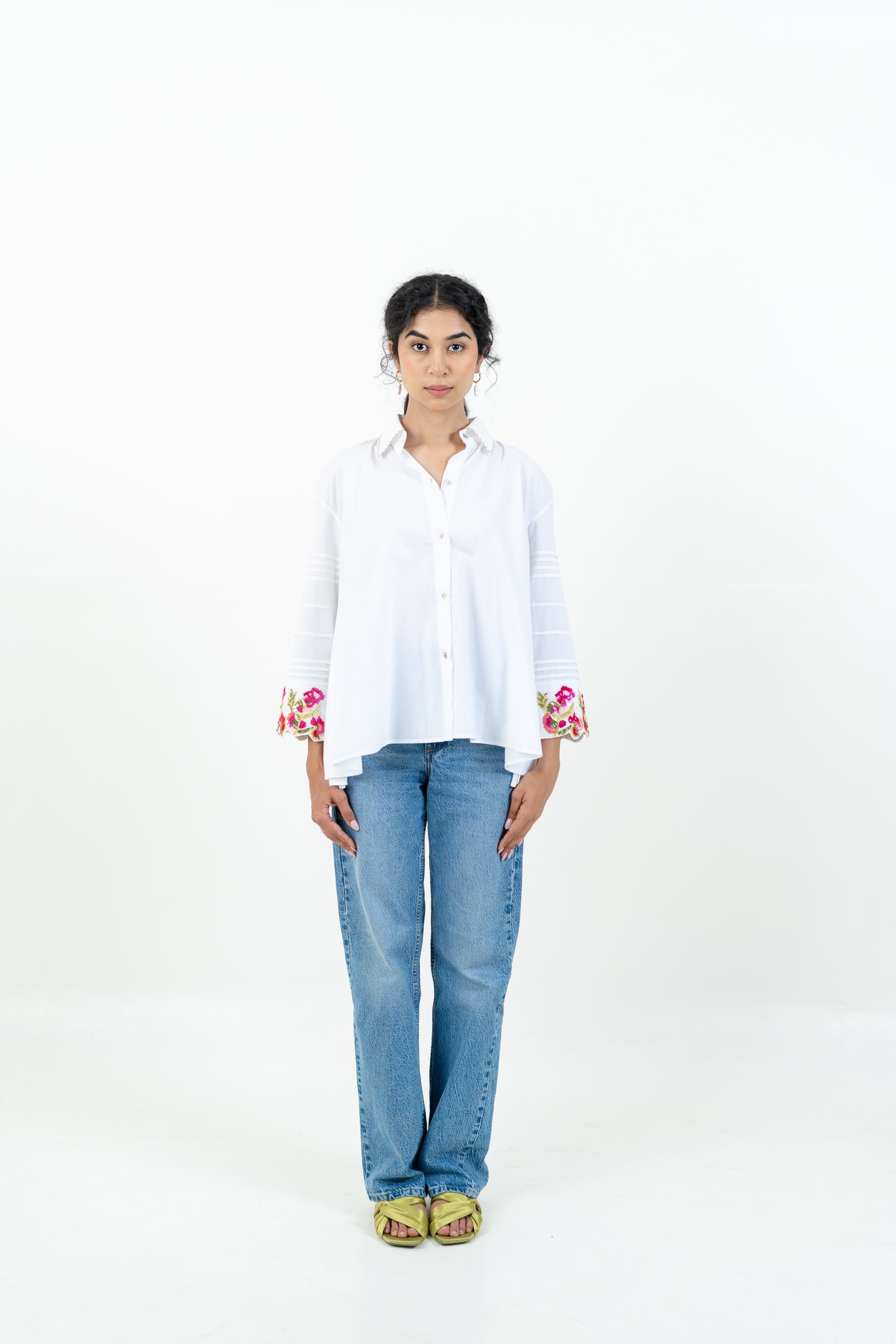 Poppy Shirt White