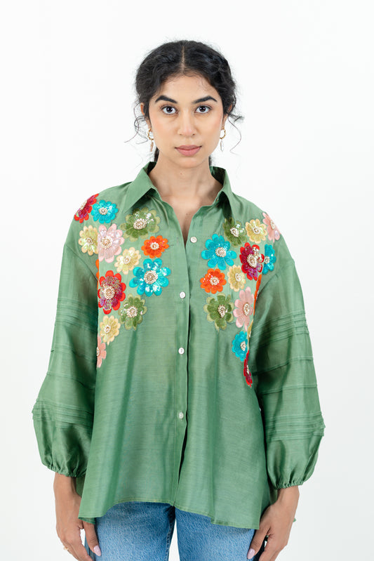 Bloom Shirt Mint