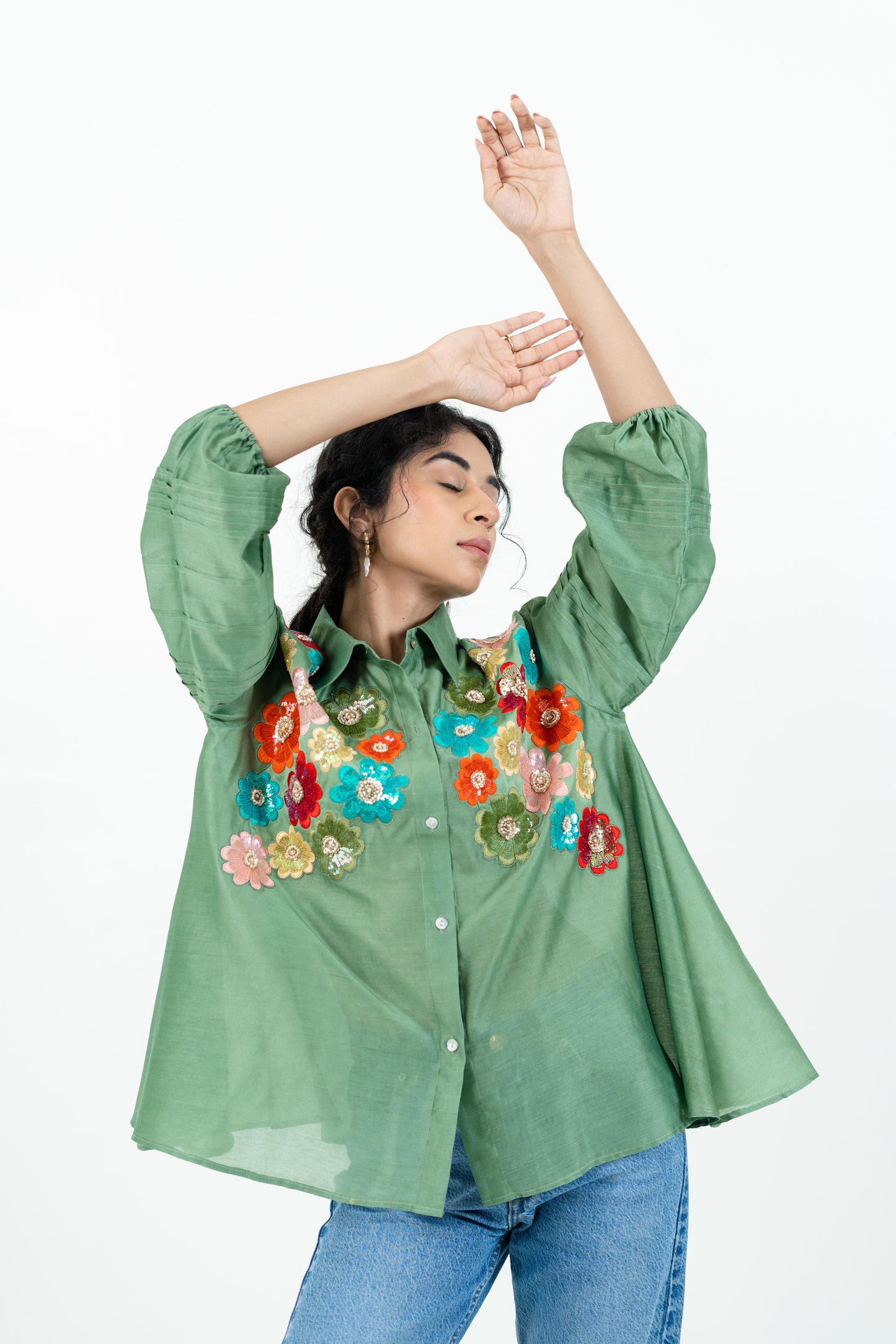 Bloom Shirt Mint