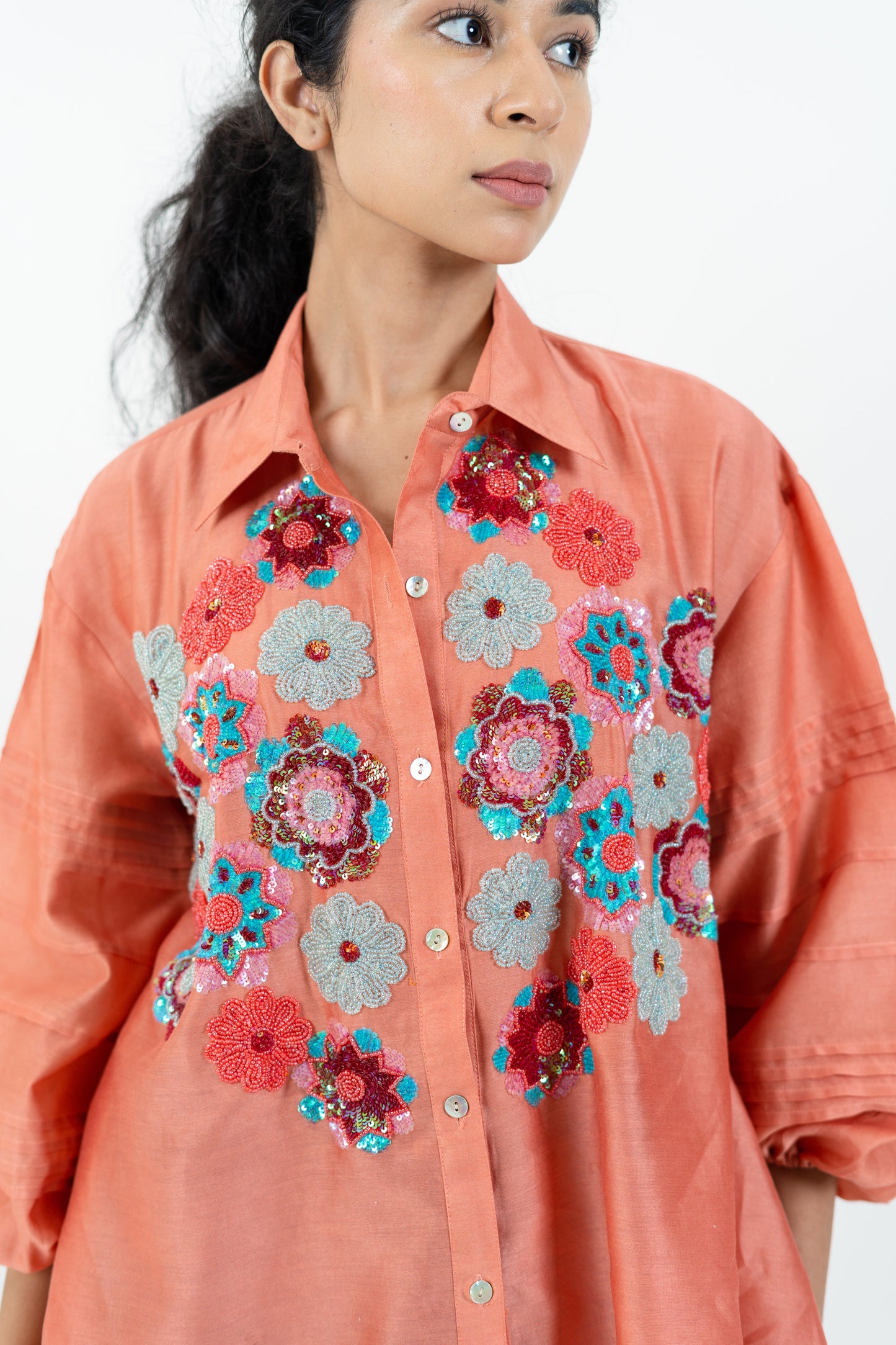 Bloom Shirt Peach