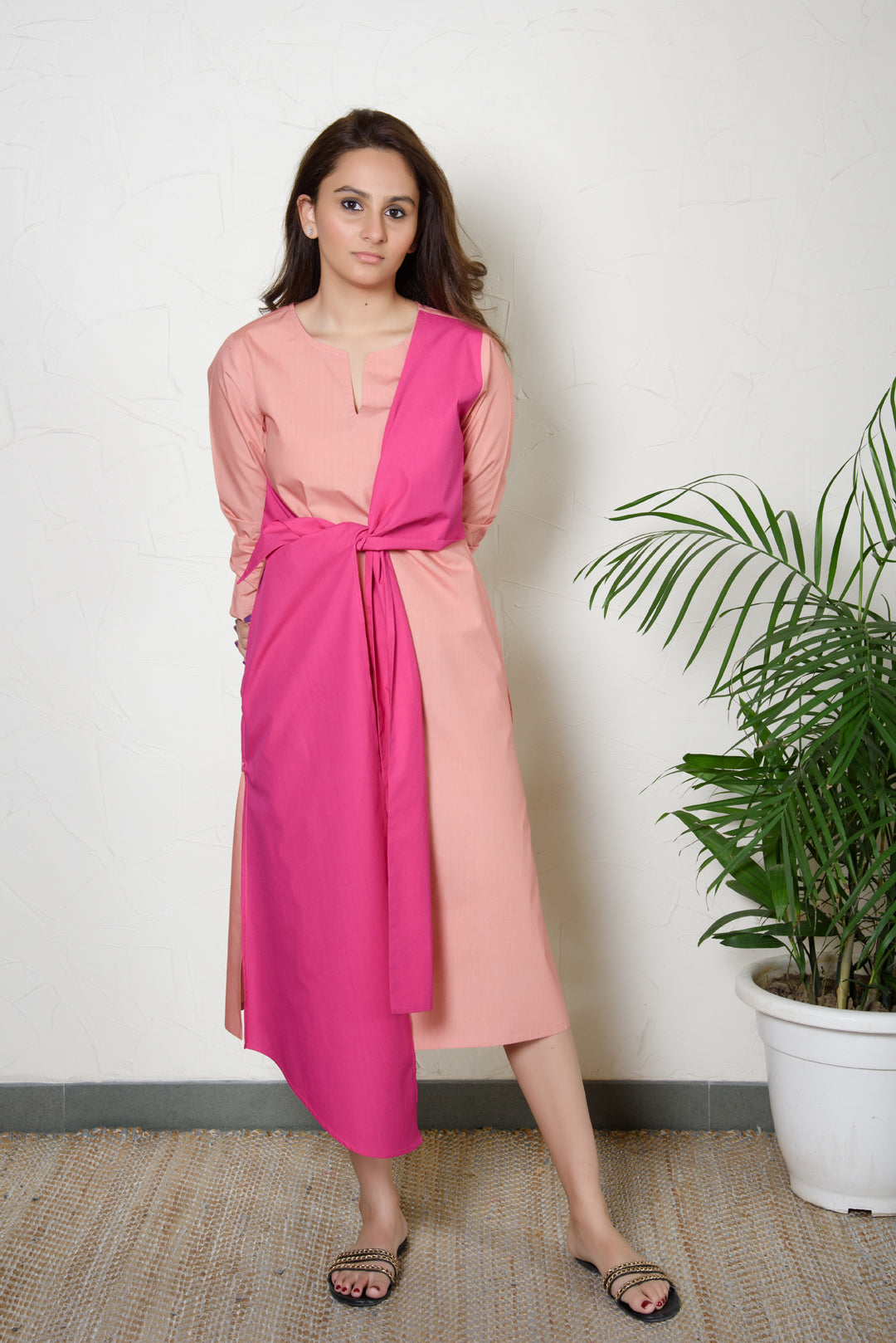 Foxy Dress Pink