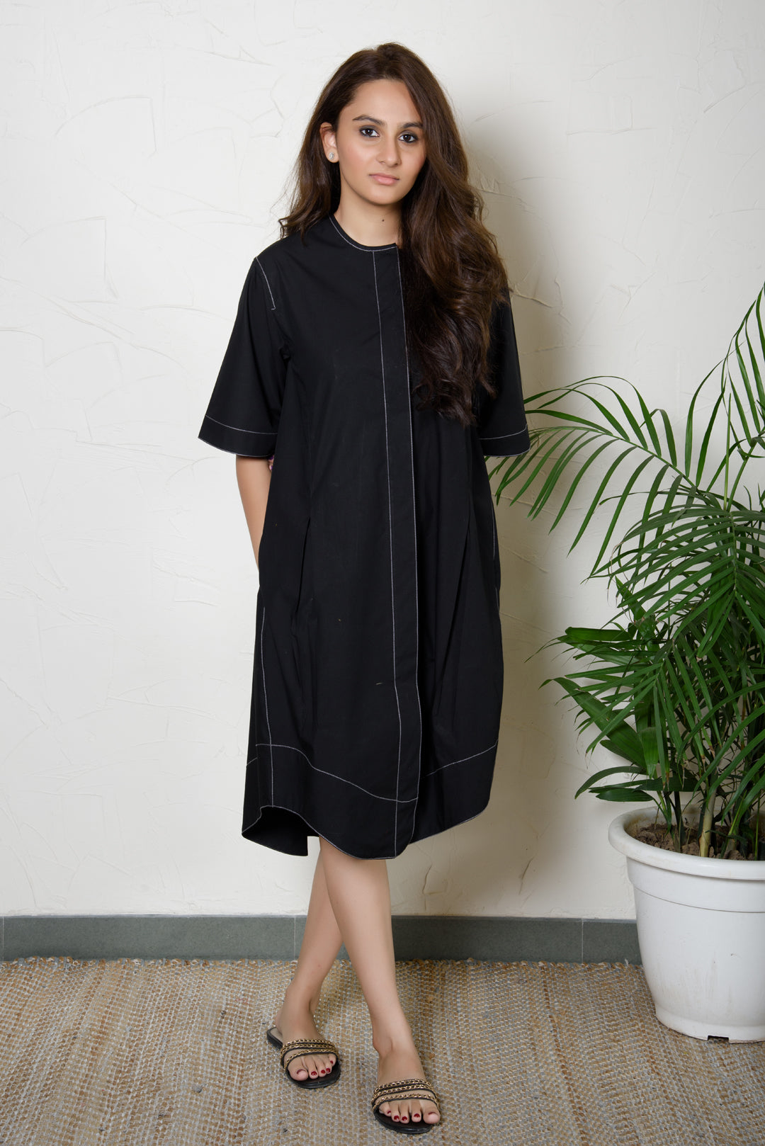 Daffy Dress Black