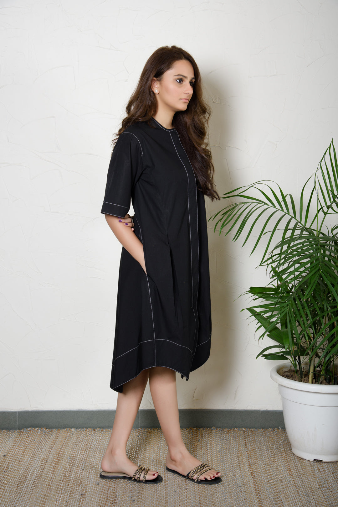 Daffy Dress Black