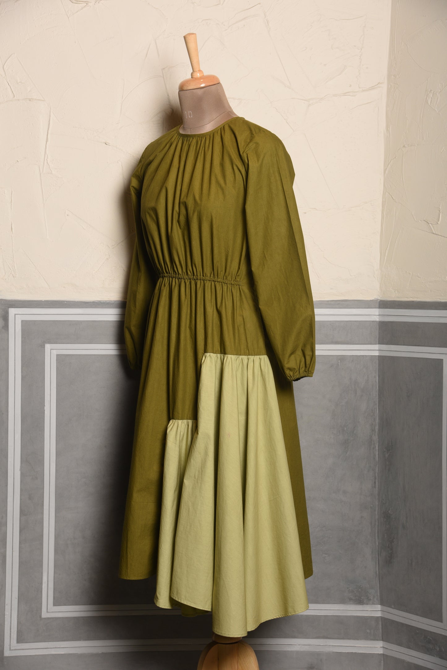 Hopper Dress Colour Blocking