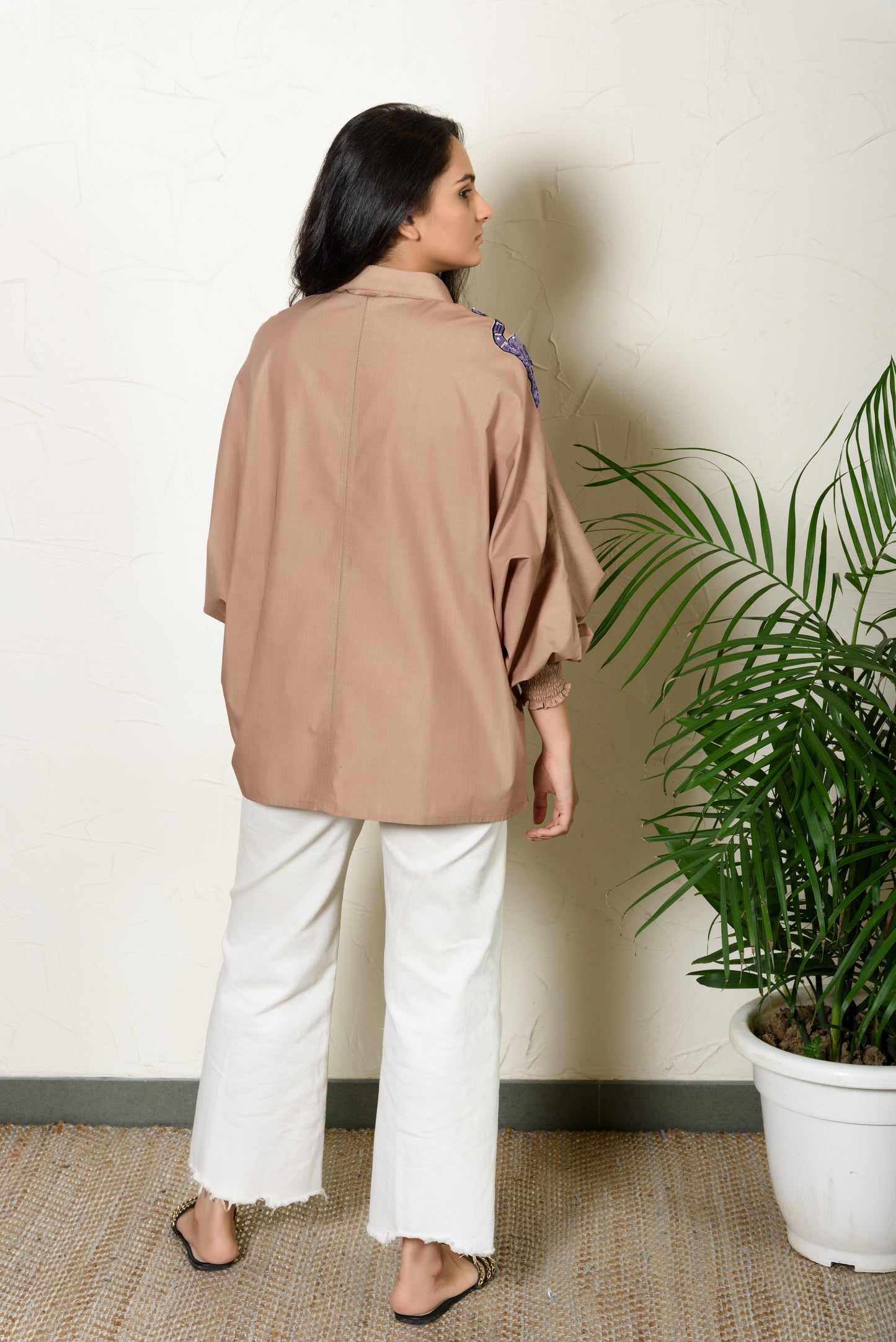 Lily Shirt Taupe