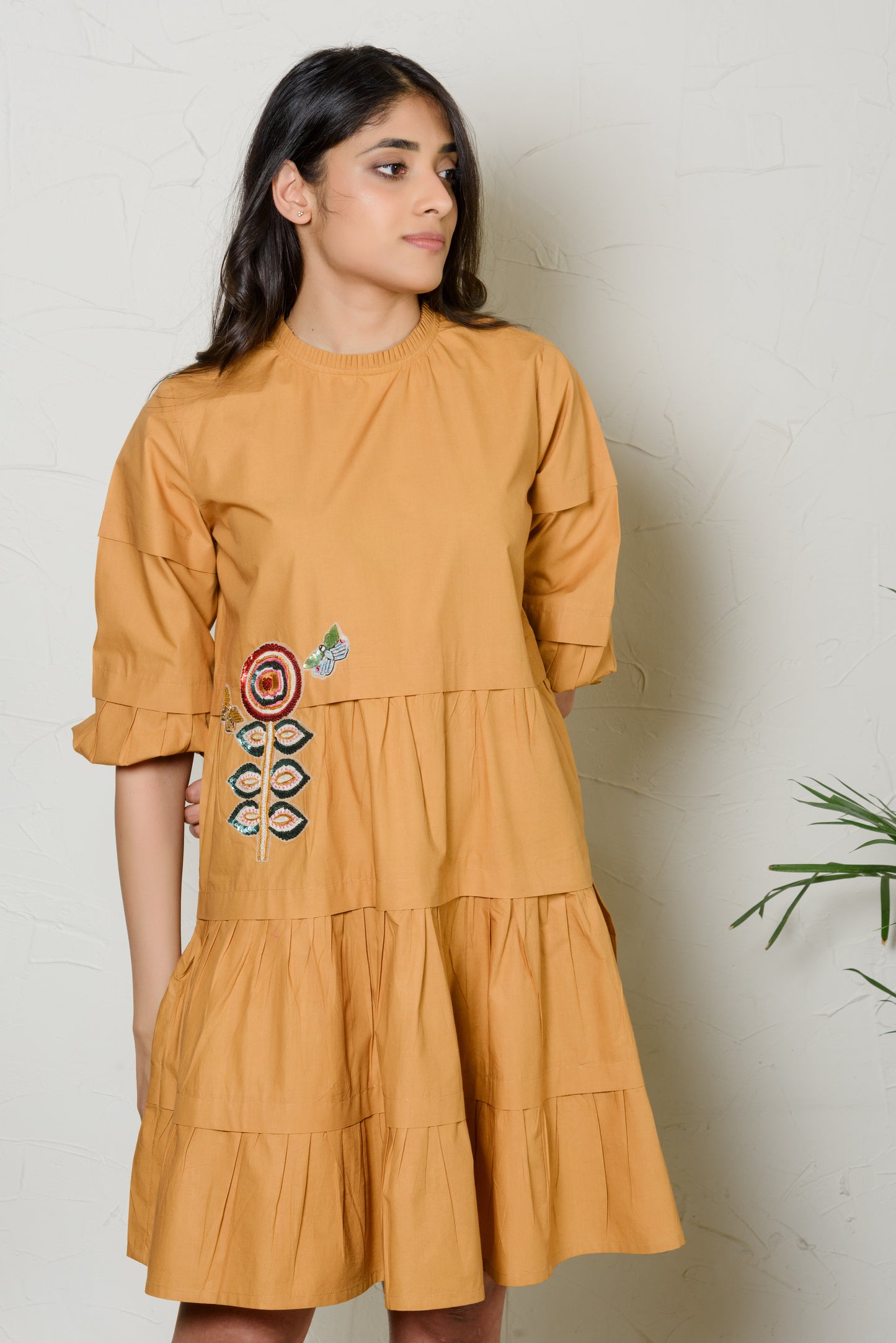 Bosco Dress Mustard