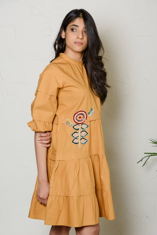 Bosco Dress Mustard