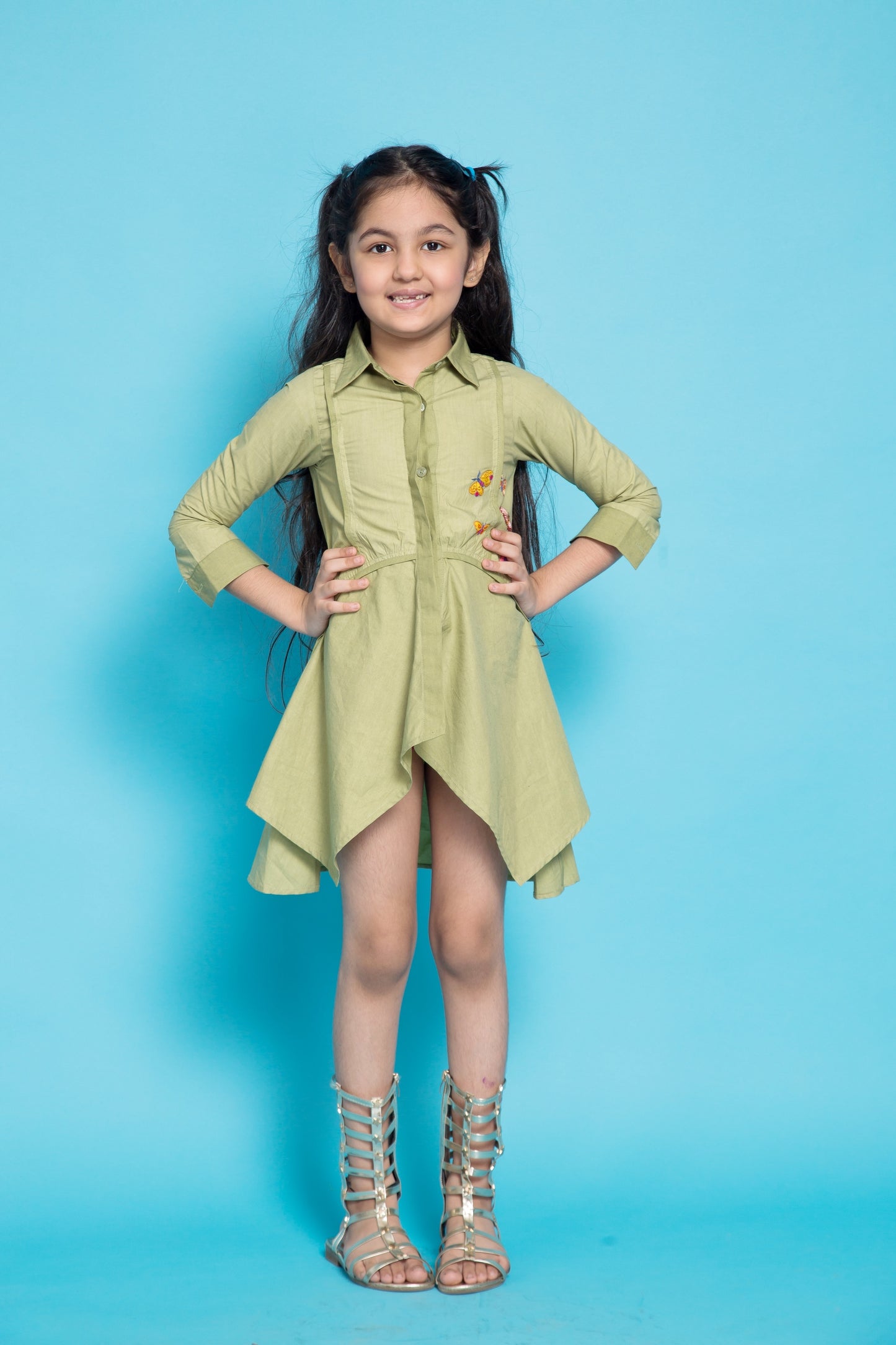 Taz Dress Mint Girls