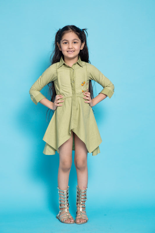 Taz Dress Mint Girls