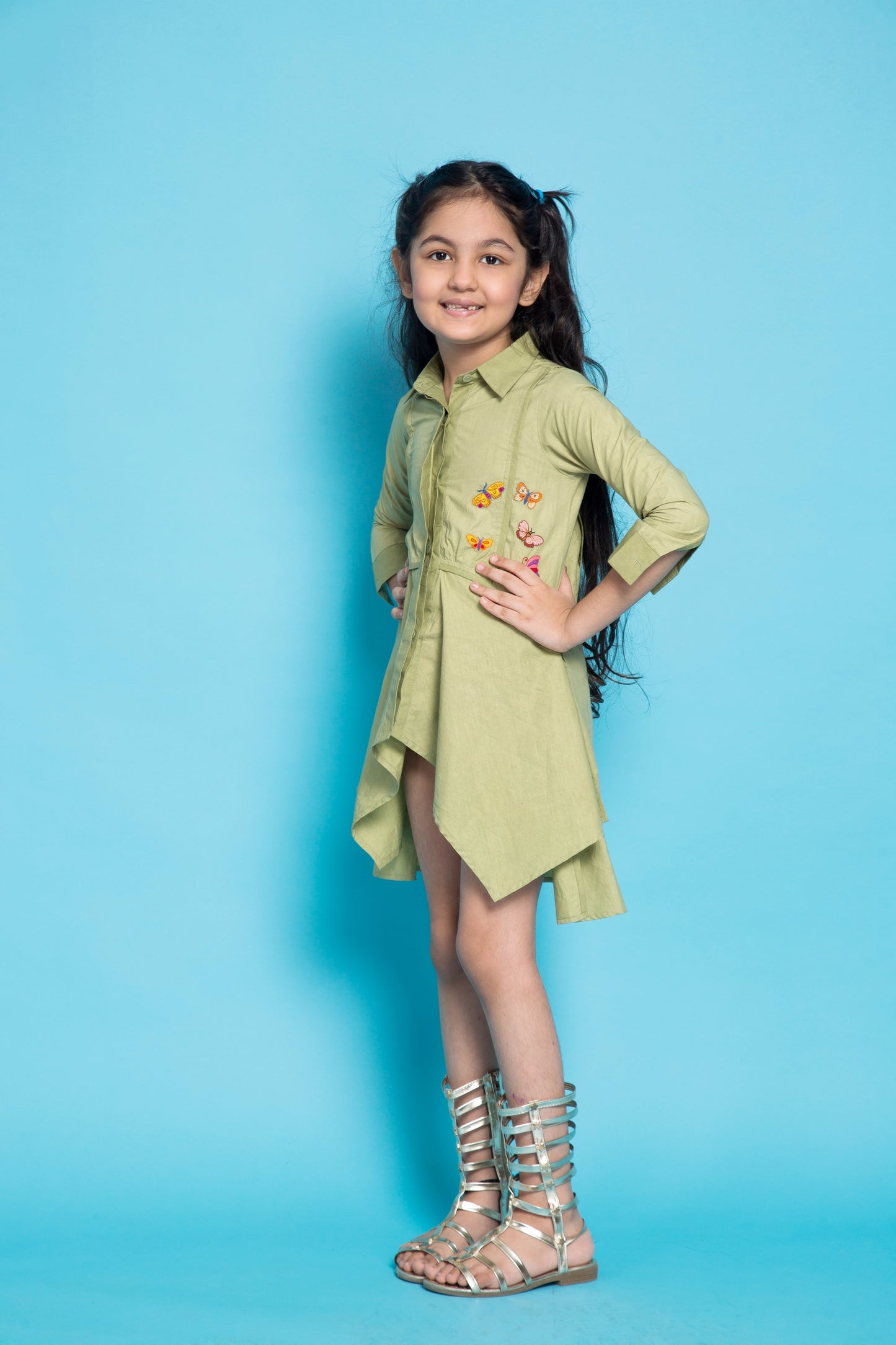 Taz Dress Mint Girls