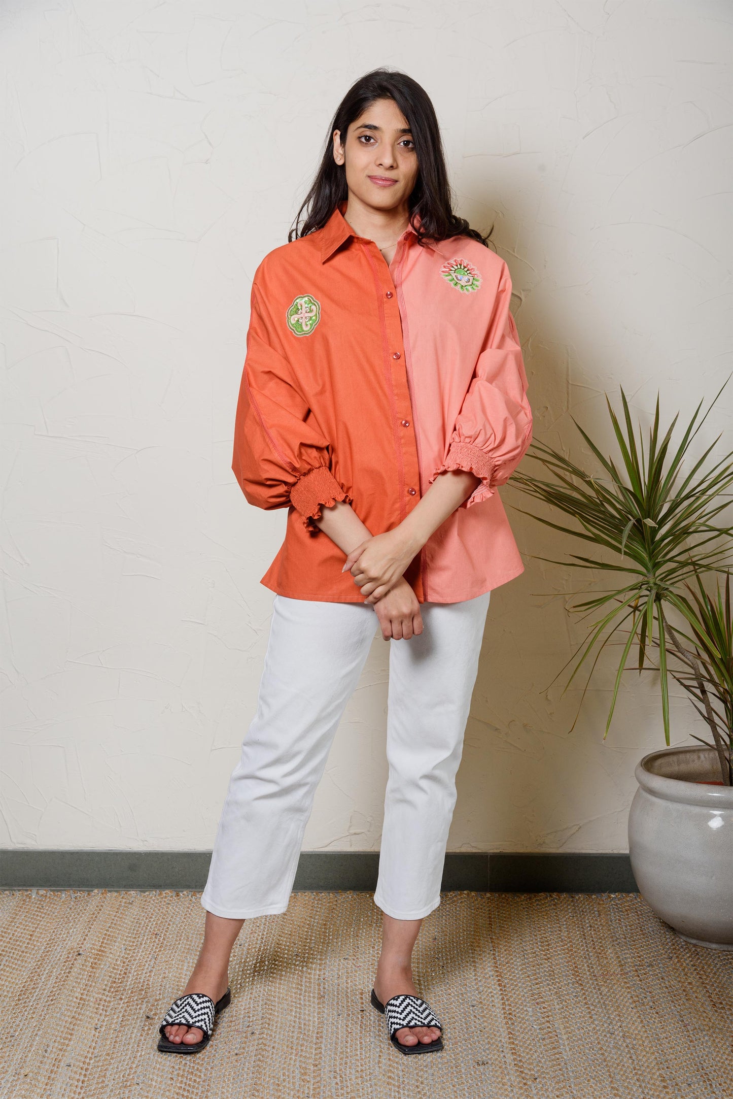 Two Tone Lily Shirt